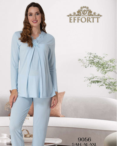 Maternity set blue