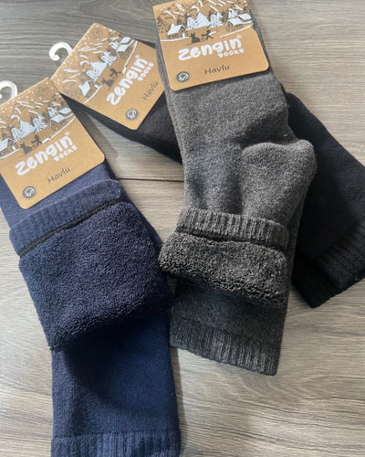 KIDS THERMAL 85% thick Cotton  3 PAIRS