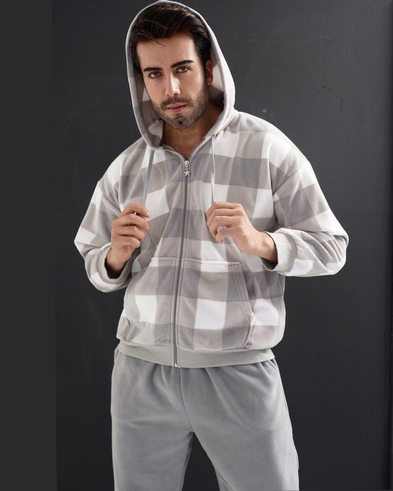 Polar fleece tracksuit -pyjama