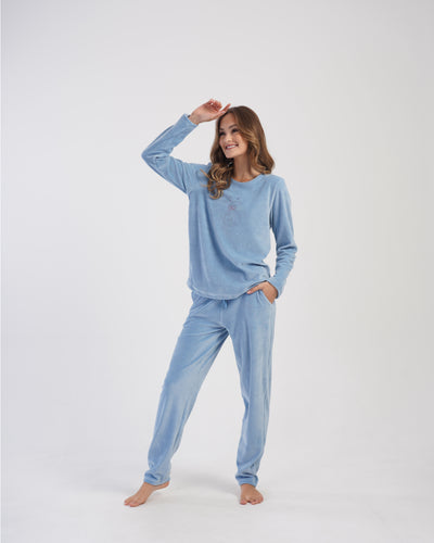Welsoft velvet winter  pyjama