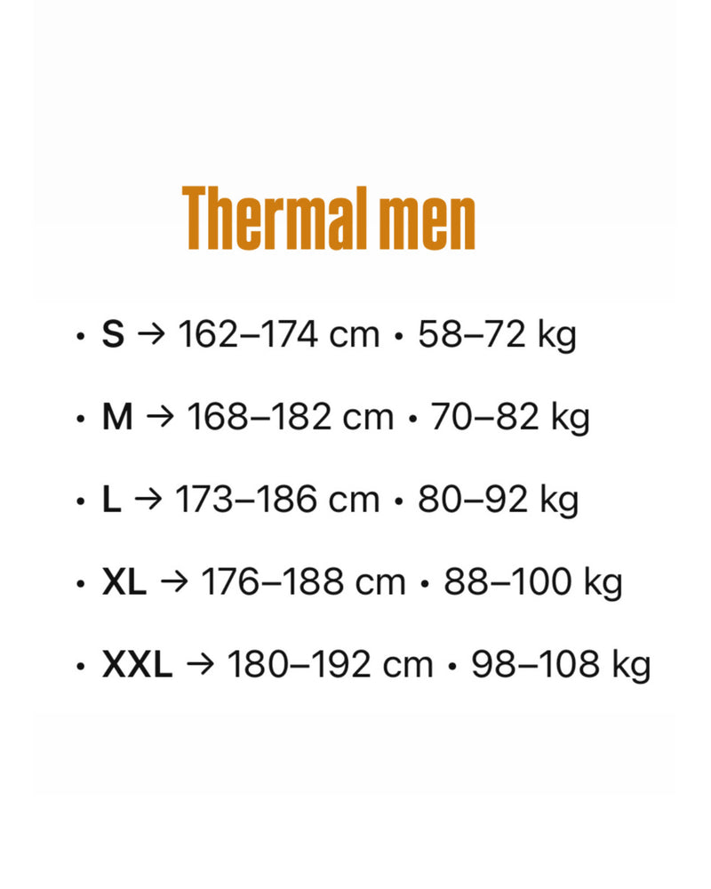 Thermal undershirt off white