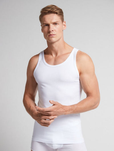 Pack of 2 lycra cotton undershirts