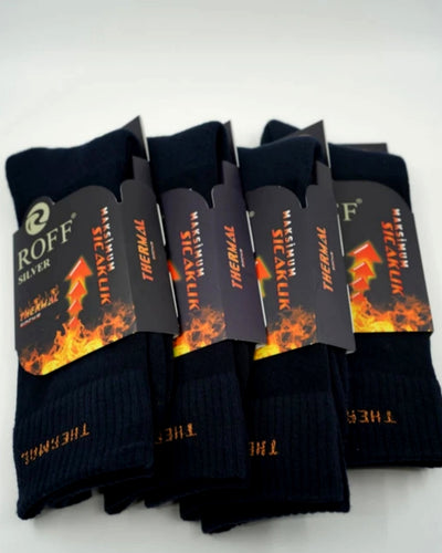 Thermal socks man black 1 pair