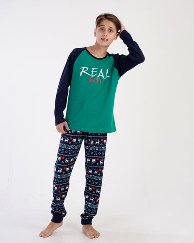 Christmass pyjama interlock