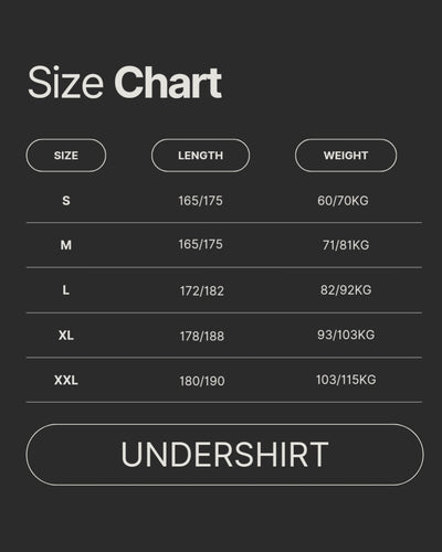 Undershirt black 100% cotton